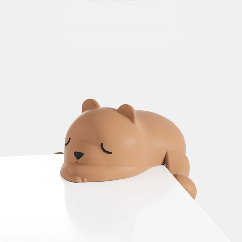 2pcs Kids Corner Guard Baby Children Safety Care Edge Protector Silicone Cartoon Animal Dog Bear Table Anti Collision Protection silicone table corner protector,table corner protector,table edge protector,furniture anti collision strip