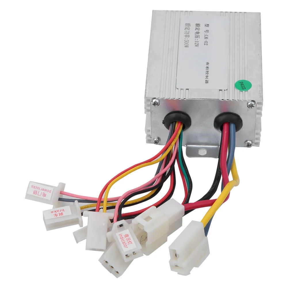 12V 500W Electric Brush Motor Controller DC Motor Speed Control for Electric Vehicle Scooter Brushed Controller dc motor speed controller motor speed controller