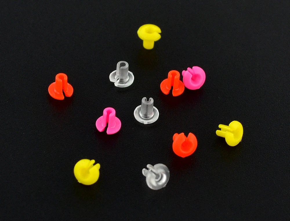 Description Picture 6 of item10 Cards Bait Floss Cap Bait Stop Beads For Carp Fishing Boilie Baits Fishing Terminal Tackle AH170