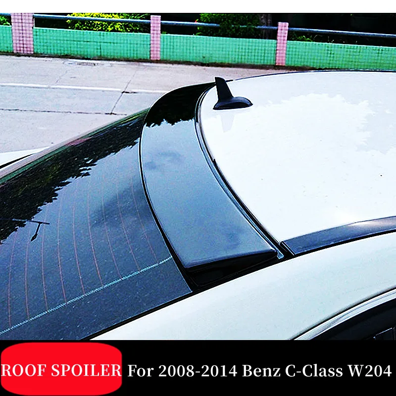 RearWindowRoofSpoilerWingsFor20082014MercedesBenzCClassW204