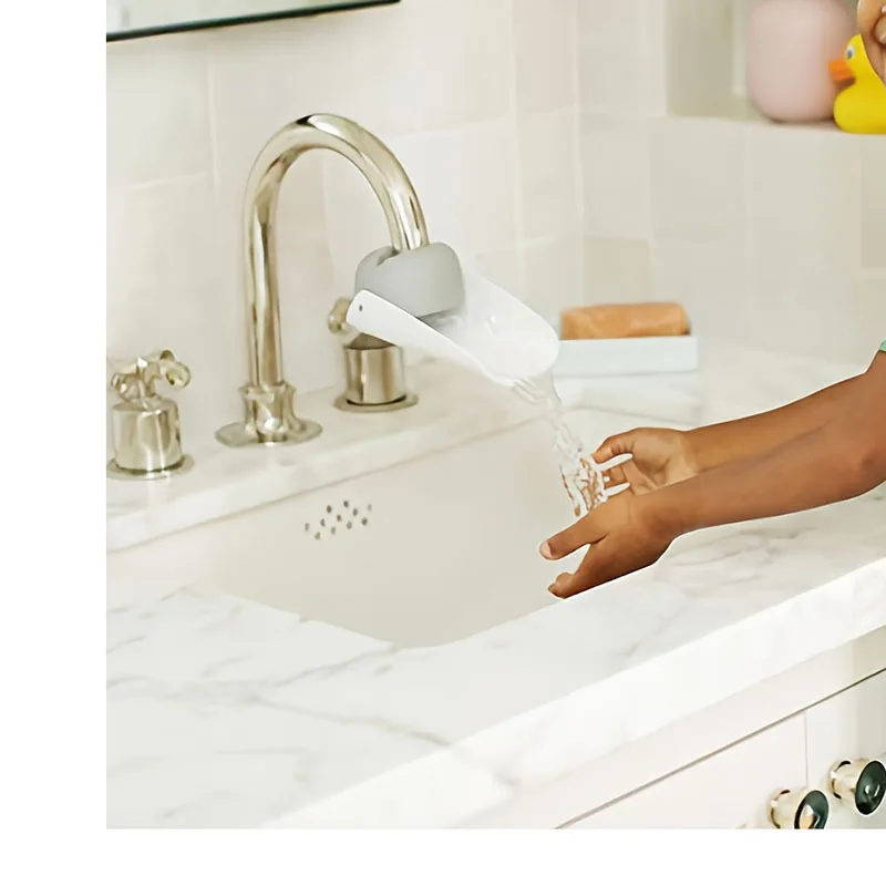 1pc Baby Hand Wash Aid Extender Faucet Extender Adjustable Angle Faucet 4