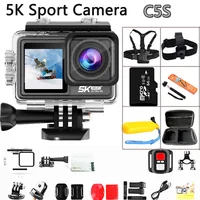 YNFECN C5S Action Camera 5K 4K 60FPS DVR EIS 1080P Waterproof Webcam Wi-Fi go Sports Cam Camcorder Pro 1