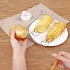 Whirlwind Potato Spiral Cutter Potato Tower Making Machine Vegetable Slicer Creative Vegetable Tools Kitchen Accessories Gadgets 3