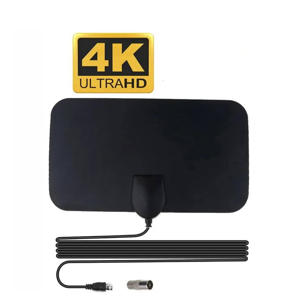 TV Antenna High Gain High Definition Digital TV Box Active Indoor Flat Setting