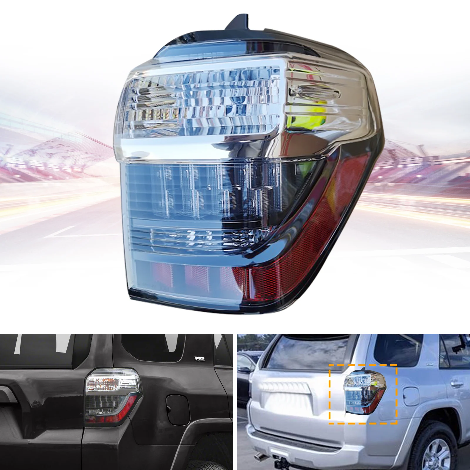 

LED Tail Light Rear Lamp Right Passenger Side Lamp For Toyota 4Runner 2014-2021 Car Accessories