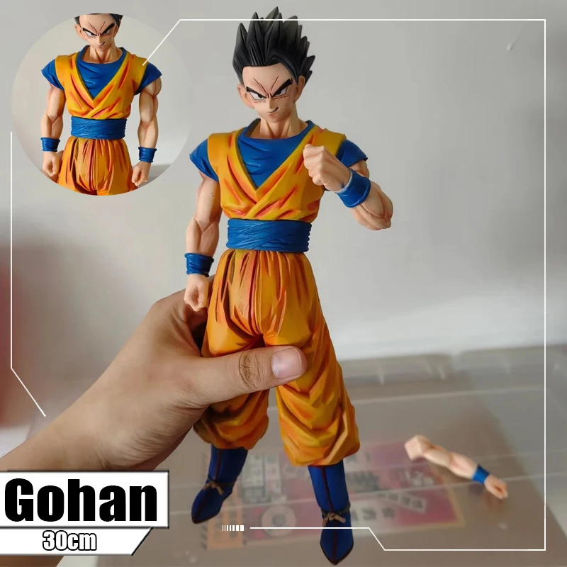 Estátua Son Gohan Super Saiyajin Hero: Dragon Ball Super: Super