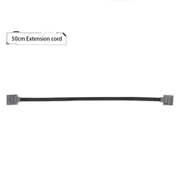 Electric Motor Set with LED Light and Power Function for MOC Building Blocks Cars (50CM Connector line)