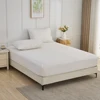 Best Seller! Grounding Fitted Bedsheet, 95% Organic Cotton & 5% Silver, Elastic Edges, Promotes Deep Sleep 1