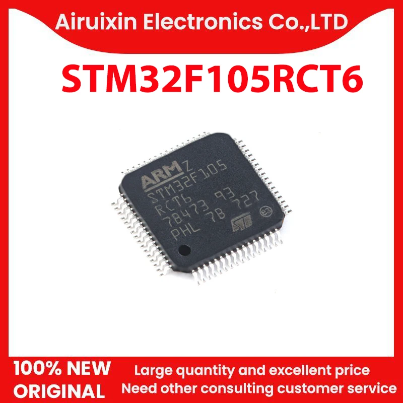 

100% New and Original STM32F105RCT6 LQFP64 1PCS/LOT