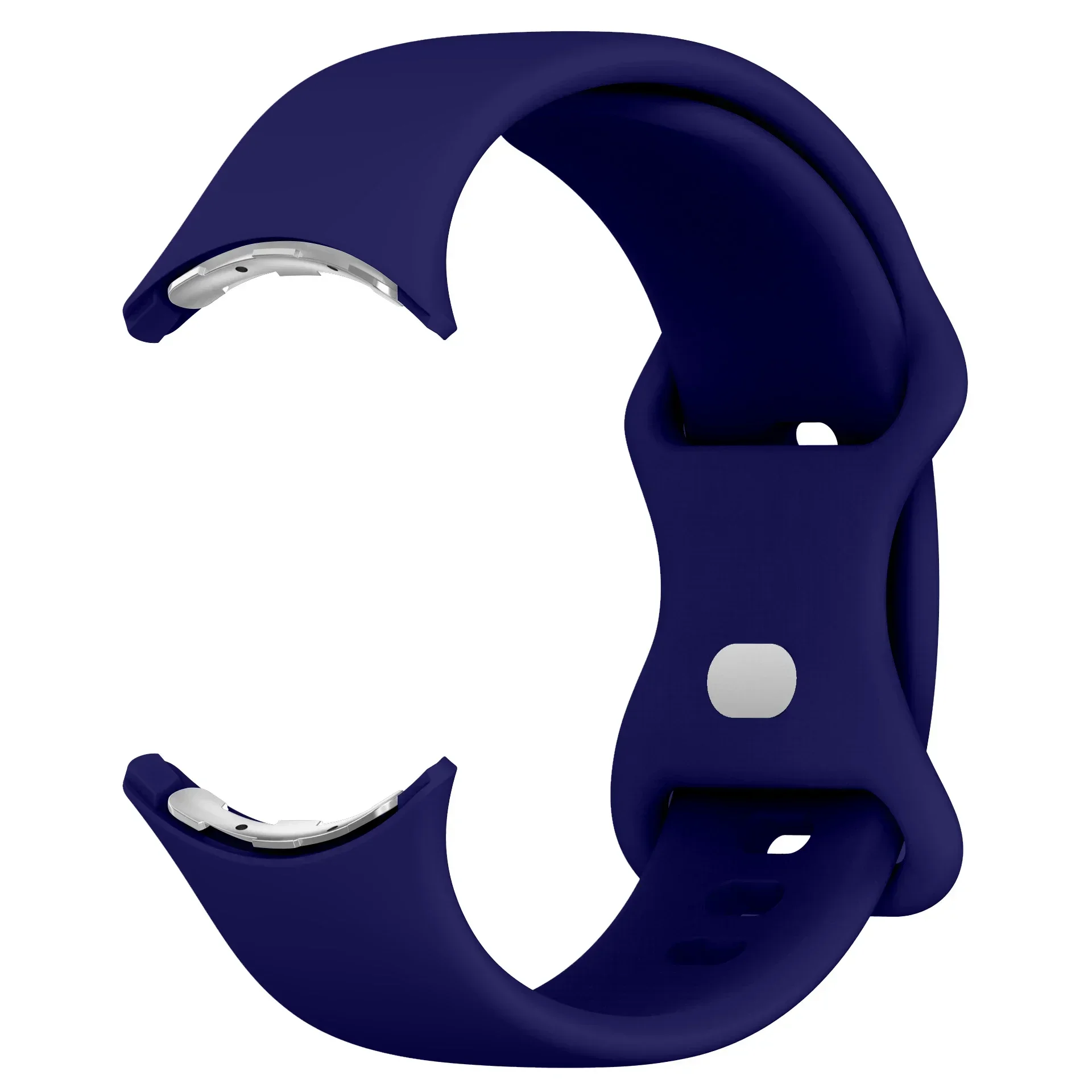 Premium Silicone Watch Band with Metal Buckle - Universal Fit