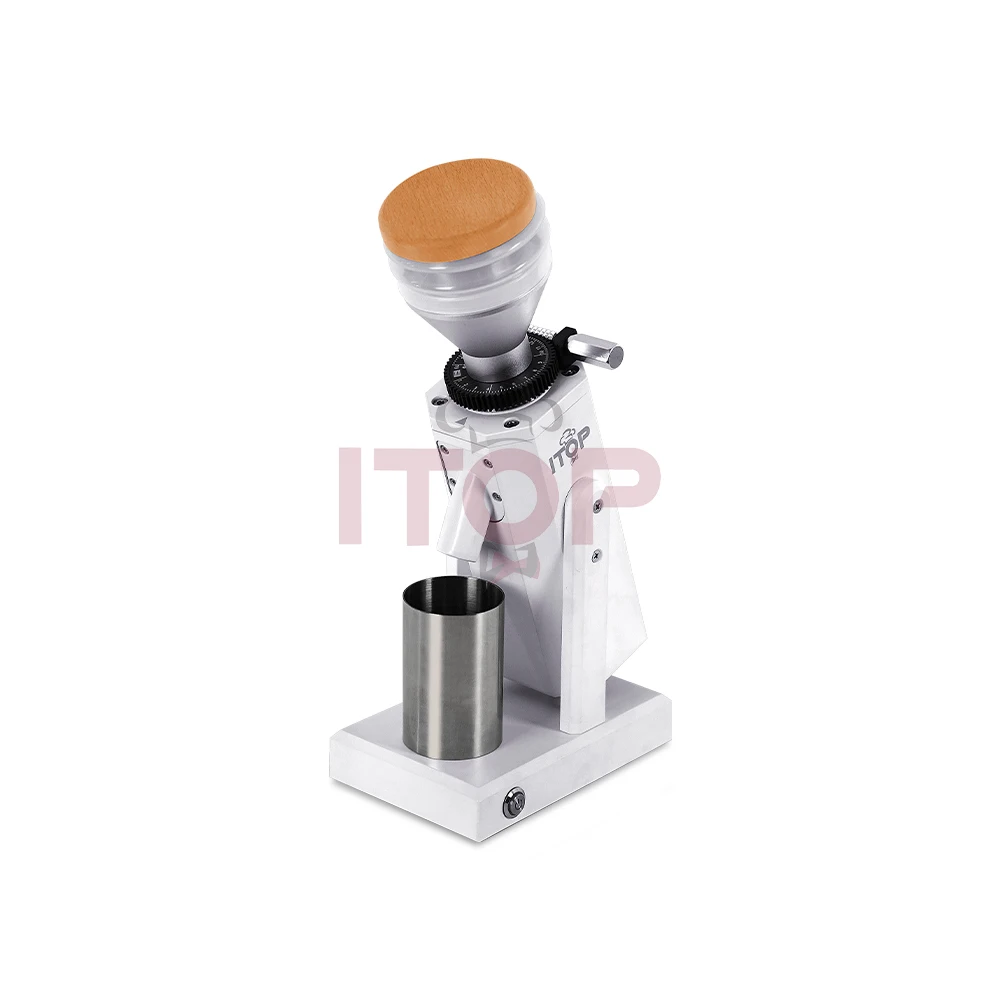 ITOP40S Updated Version Coffee Grinder Stepless Adjustment of Grinding Degree 40mm Titanium Burr Milling Maker Small Miller 2