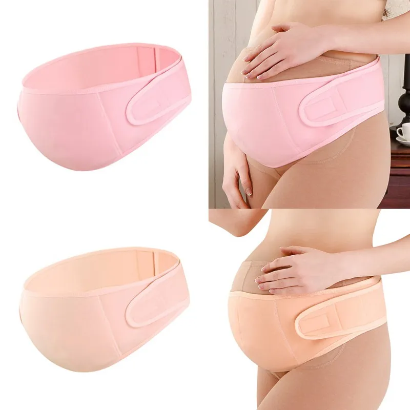 Maternity Women's Belly Band Adjustable Pregnancy Support Maternity Belt Support Back Pregnant Prenatal & Postnatal Supplies pregnancy belly support belt