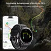 2025 New Dual-Band satellite GPS SmartWatch Men 1.43'' AMOLED Screen Compass Heart Rate BT Call IP69 10ATM Waterproof SmartWatch 4