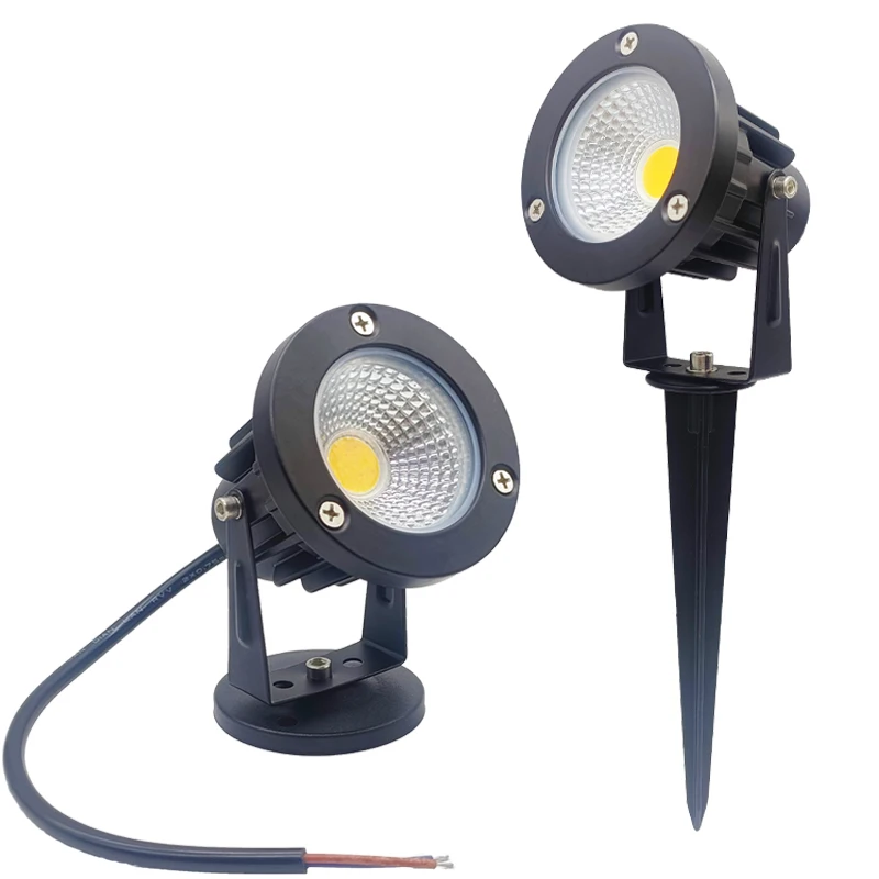 

LED COB Lawn Lamp LED Spike Light Outdoor Pathway Garden Yard Landscape Lighting Waterproof7W 9W Spot Bulbs 85-265V 12V