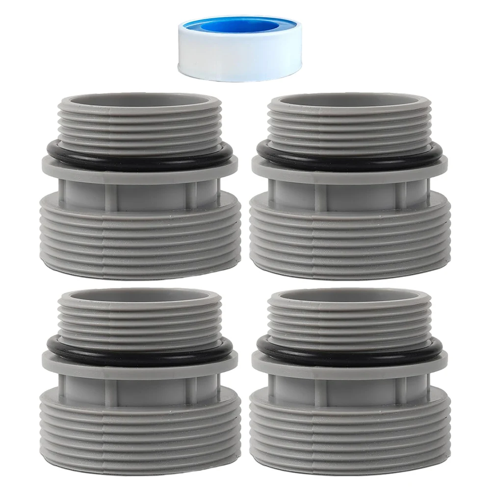 

40mm To 1 1/2" Filter Hose Conversion Kit - Above Ground Pool Adapter Connects Swimming Pool Hose Adapter Connection Nozzle