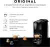 BEC220BLK1AUC1 Nespresso Essenza Mini Espresso Machine, 15.25 x 5.5 x 12.25 in, Black 2
