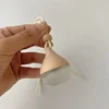 5ml Empty Pendant Auto Perfume Frosted Mini Perfume Bottles with Wood Lid Frosted Glass Bottle Essential Oil Container Portable 4