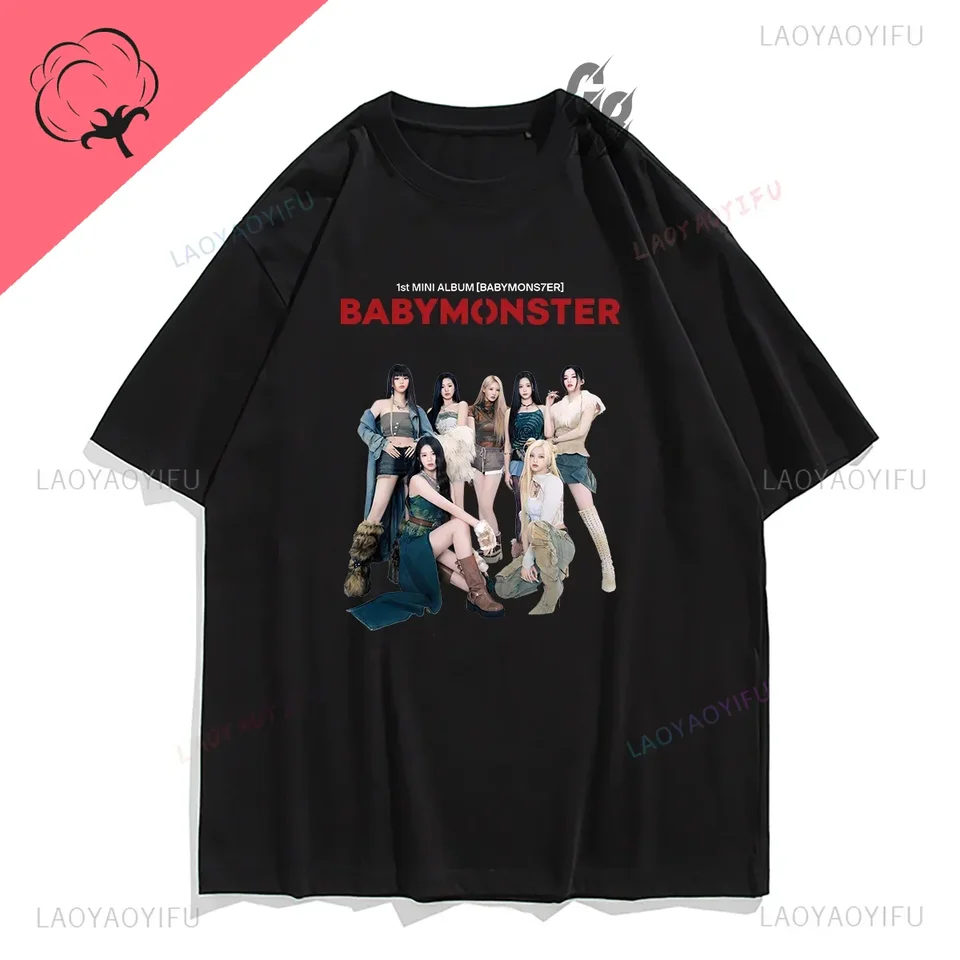 BABYMONSTER ストライプ Tシャツ L BABYMONSTER ストライプ Tシャツ L BABYMONSTER ストライプ Tシャツ L