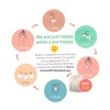 Cotton Demaquillant 10Pcs Bamboo Makeup Remover Reusable Cotton Pads Washable Rounds Clean Facial Cotton Reusable Makeup Tools 2
