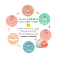 Cotton Demaquillant 10Pcs Bamboo Makeup Remover Reusable Cotton Pads Washable Rounds Clean Facial Cotton Reusable Makeup Tools 2