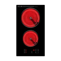 Built-in Infrared Electric Hob Household 2-Burner Ceramic Stove Induction Cooker 1