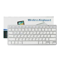 Russian Spanish Arabic Korean New Portable Wireless Bluetooth 3.0 Keyboard  for iPad Tablet Phone PC Android IOS Windows system