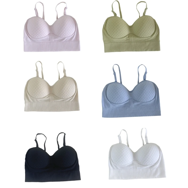 

Спортивный бюстгальтер для женщин и девочек, бюстгальтер с подкладкой без косточек, укороченные топы для йоги, топы для фитнеса