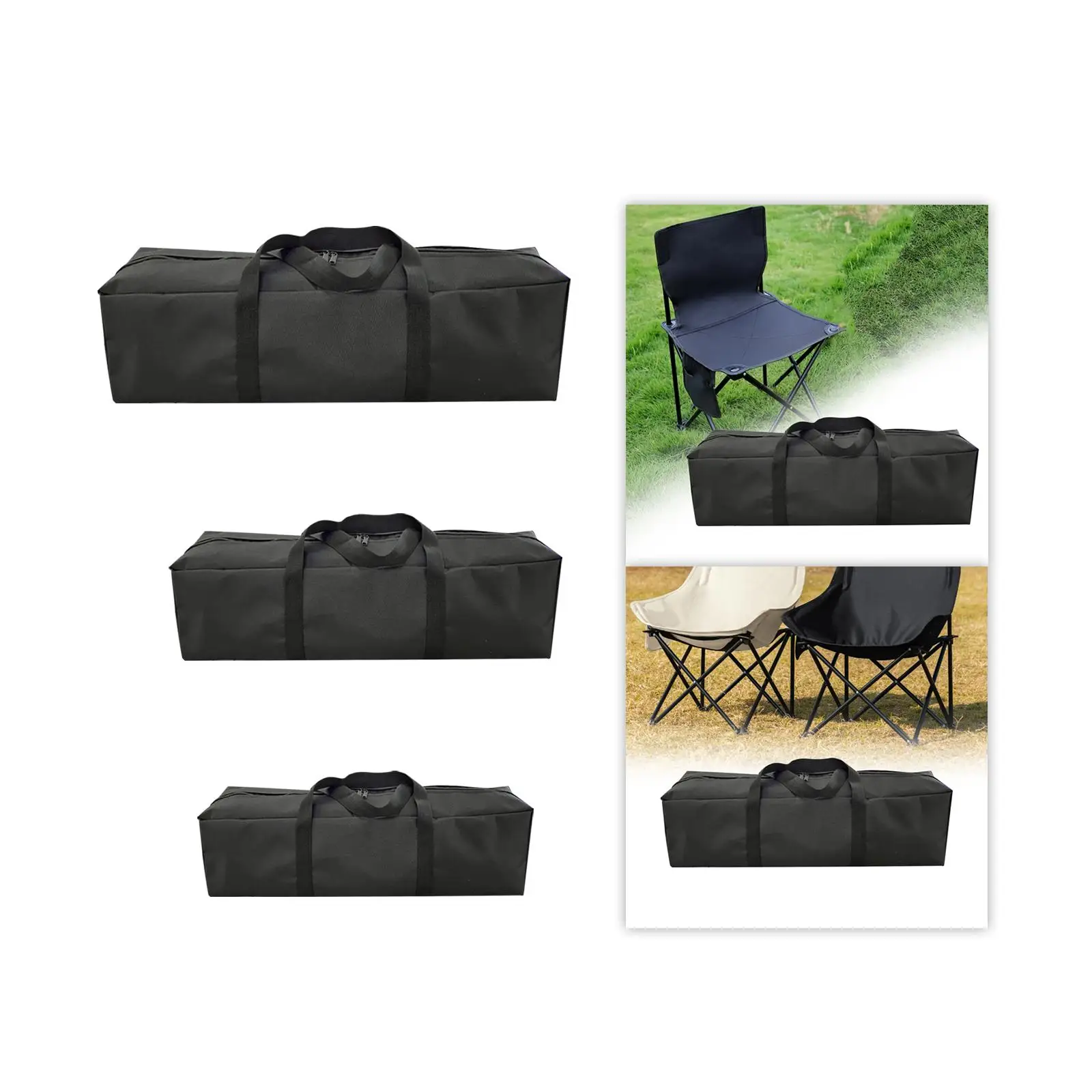 Folding Chair Bag Outdoor Folding Chair Sundries Pouch Foldable Overnight Bag
