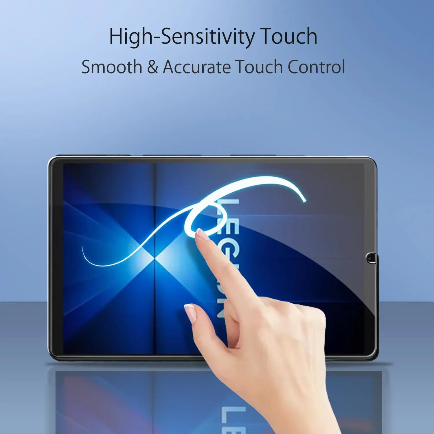 Premium 9H Tempered Glass Screen Protector, Anti-Scratch Protective Film, 2-Pack