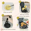 220V Automatic Sandwich Breakfast Machine Cartoon Bakeware Waffle Maker Non-stick Coating Timing Bread Machine Cake Maker 5