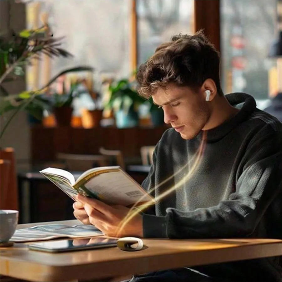 Cuffie Bluetooth Wireless Confortevoli con Qualità Audio Migliorata Design Leggero Perfette per la Musica - immagine 2