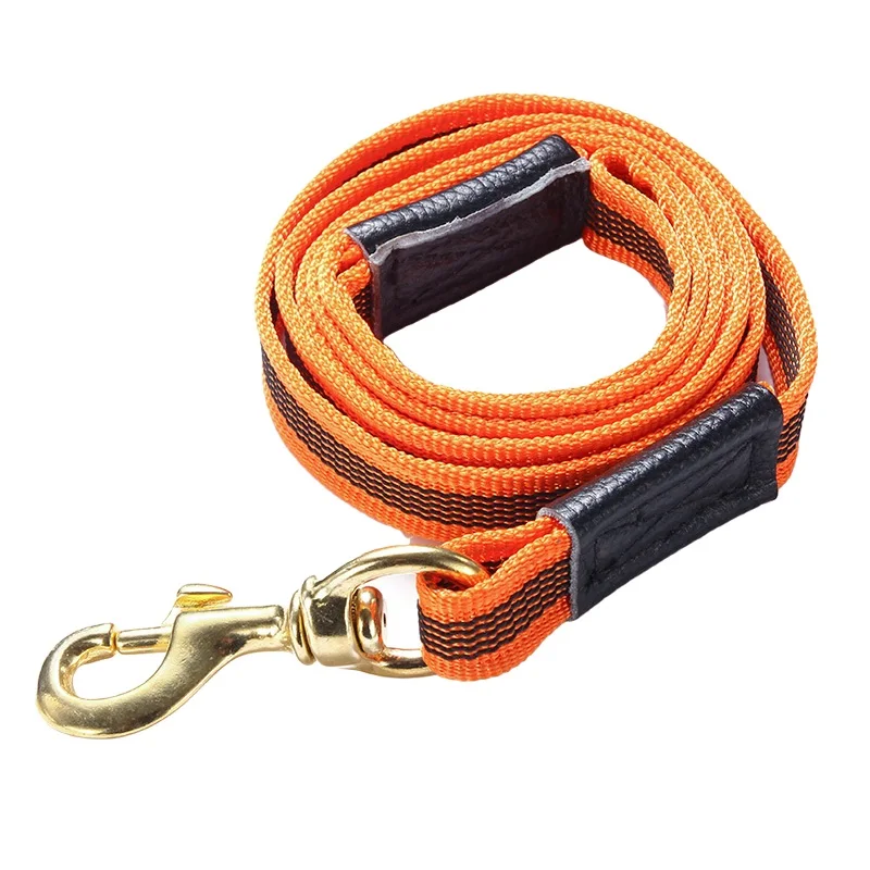 Dog Leash Pet Leads Non-Slip Rubber Nylon Training Walking Rope 2m 3m work Leashes For Small Medium Large Dogs Soft Handle | Дом и сад