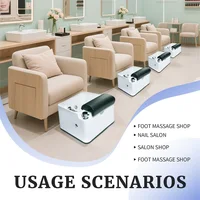 เครื่องนวดเท้าไฟฟ้าแบบแช่เท้าพร้อมปั๊มน้ำแรงดันสูงและหัวฉีดน้ำสำหรับการผ่อนคลายและการดูแลเท้าขั้นสูงสุด 2