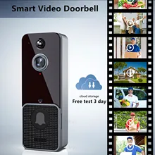 Aiwit – sonnette vidéo intelligente T9, interphone visuel numérique sans fil, wi-fi, sonnette de porte électronique étanche, caméra de sécurité pour la maison