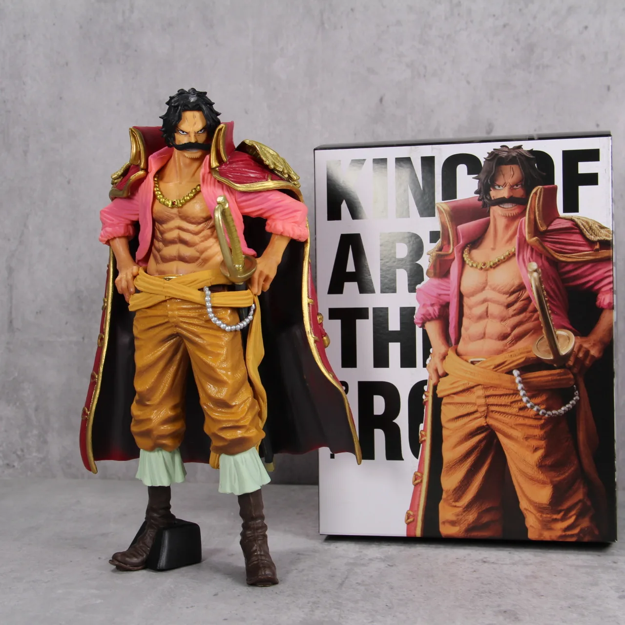 Anime One Piece KOA King Gol·D·Roger Akimbo 22cm Statue GK Figure