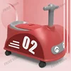 Baby Car Shaped Toilet Portable Non-slip Baby Potty Toddler Training Toilet with Rollers Multifunctional Toilet Children's Gifts 5
