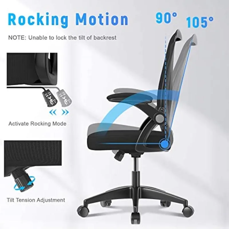 Apollo Office Chair, 4D Armrests, 2D Headrest, Adjustable Lumbar Suppo –  Neatfi