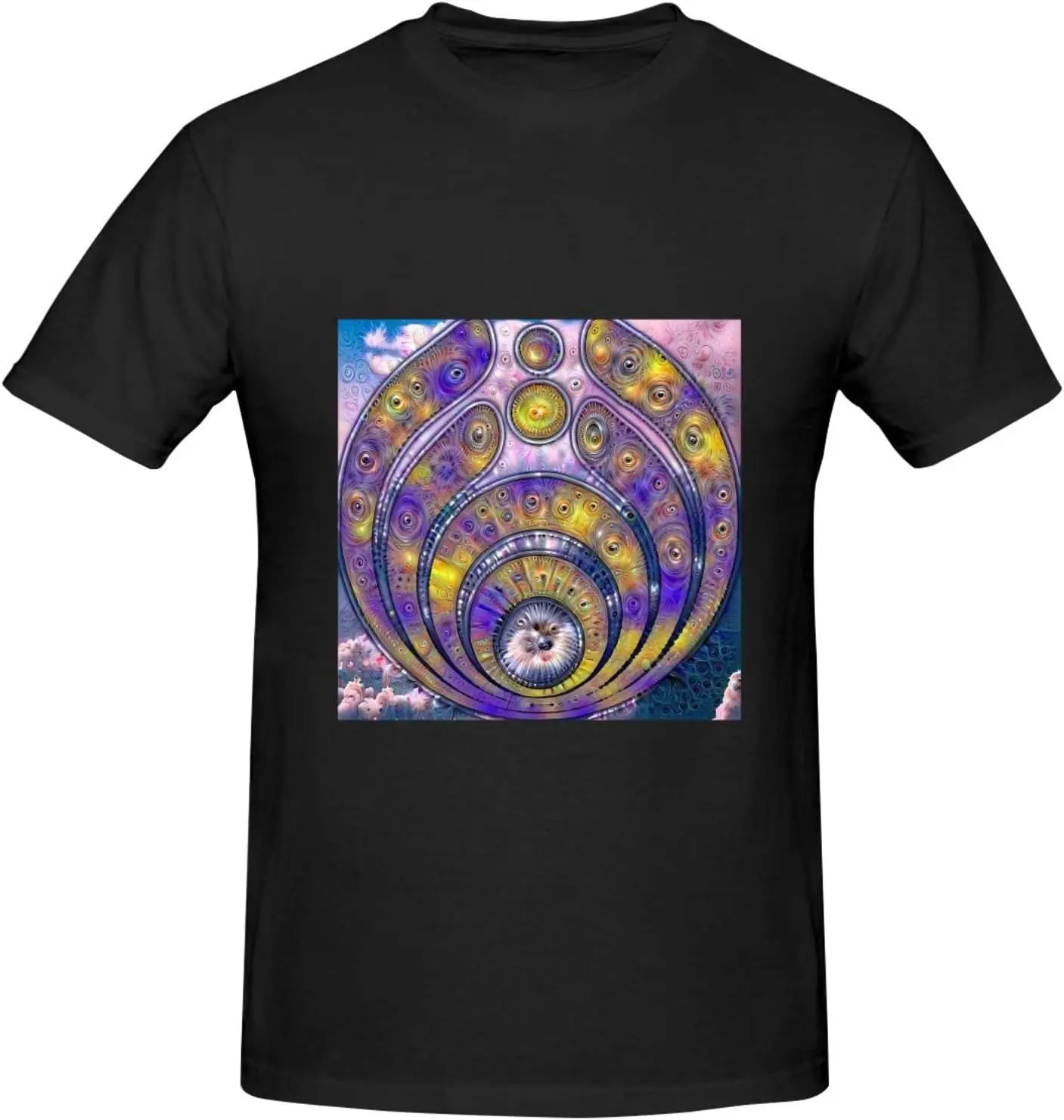 

Bassnectar Men's T-Shirt Basic Short Sleeve Tee Fashion Classic Music Memory Casual Top