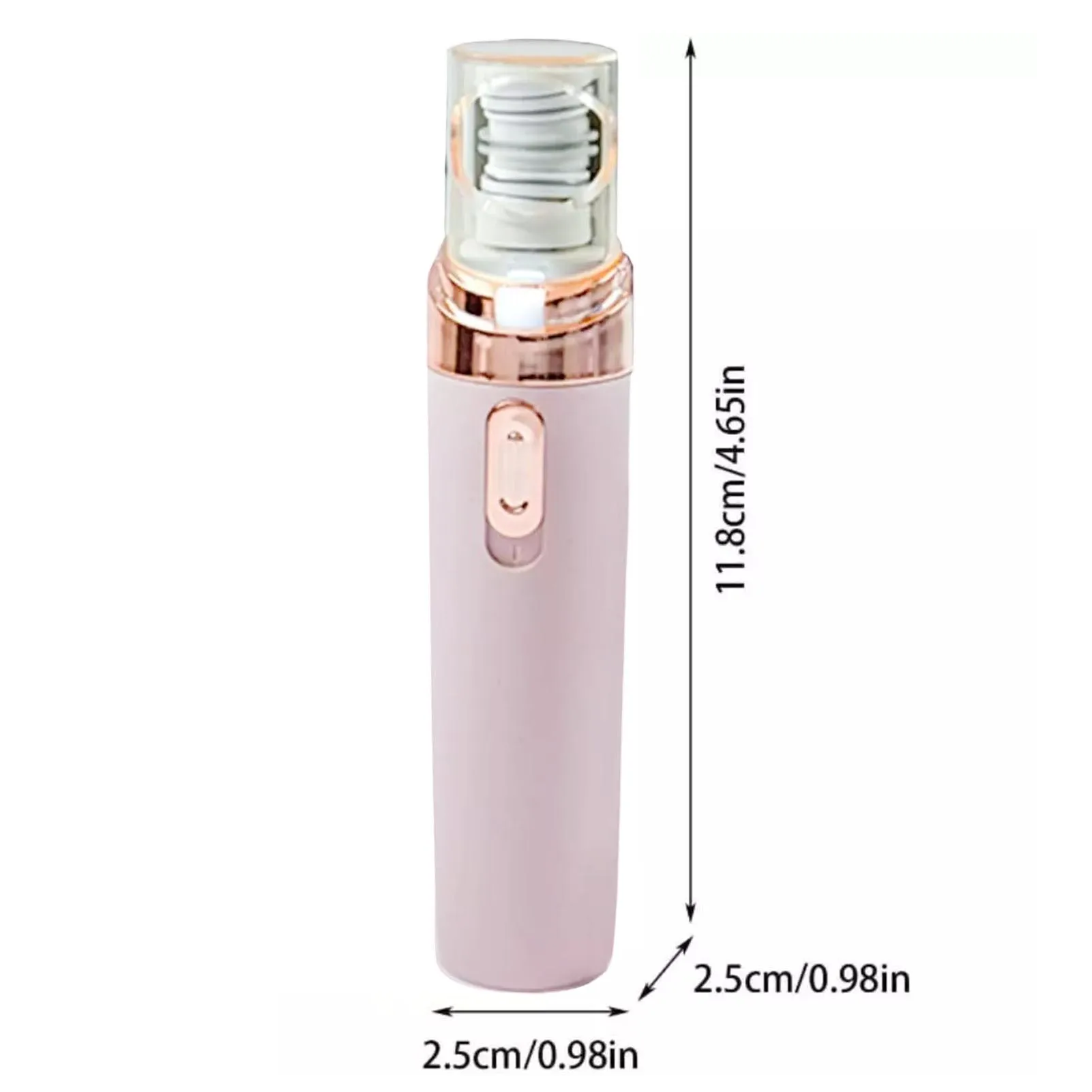 2-in-1 Painless Womens Hair Remover Handheld Electric Skin Hair Remover for Private Parts Shaving Removal