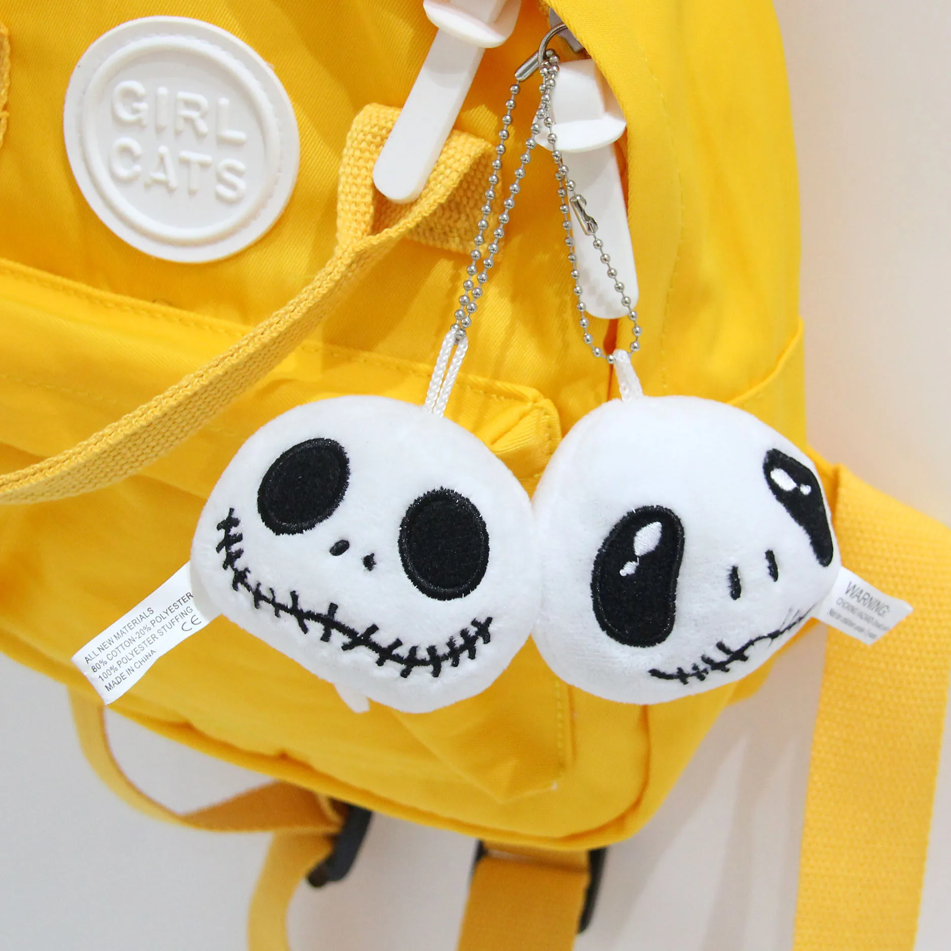 

Christmas Eve Scary Demon Ghost Skeleton Jack Doll Keychain Schoolbag Doll Festival Toy Pendant Friend Birthday Accessories Gift