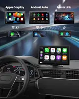 Jansite 10.1 ''4K Dashcam 4:3 grand écran Carplay Android Auto DVR voiture systèmes intelligents lecteur vidéo multimédia Radio stéréo 4