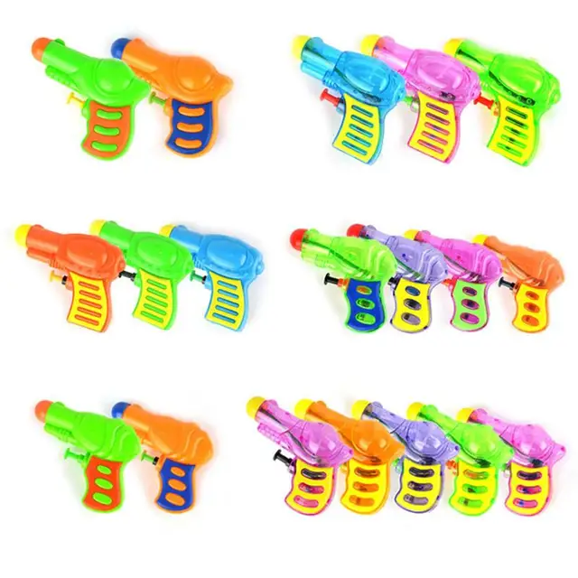 12/20Pcs Kids Water Guns Toys Fun Plastic Water Squirt Toy Beach Playthings Bath Toys Party Outdoor Beach Sand Toys for Children 1