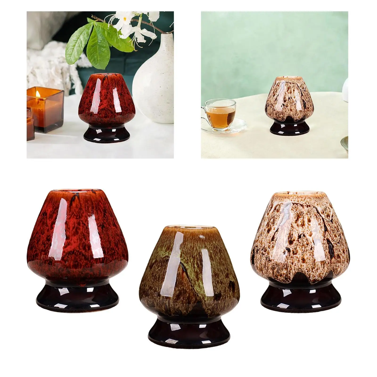 Ceramic Matcha Whisk Holder Stand - حامل خفاقة الم...