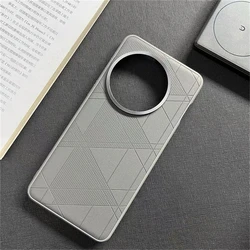 Luxury PU Leather Silicone Striped Grid Phone Case - Stylish Back Cover & Protective Bumper for OnePlus ACE5 (GRAY)