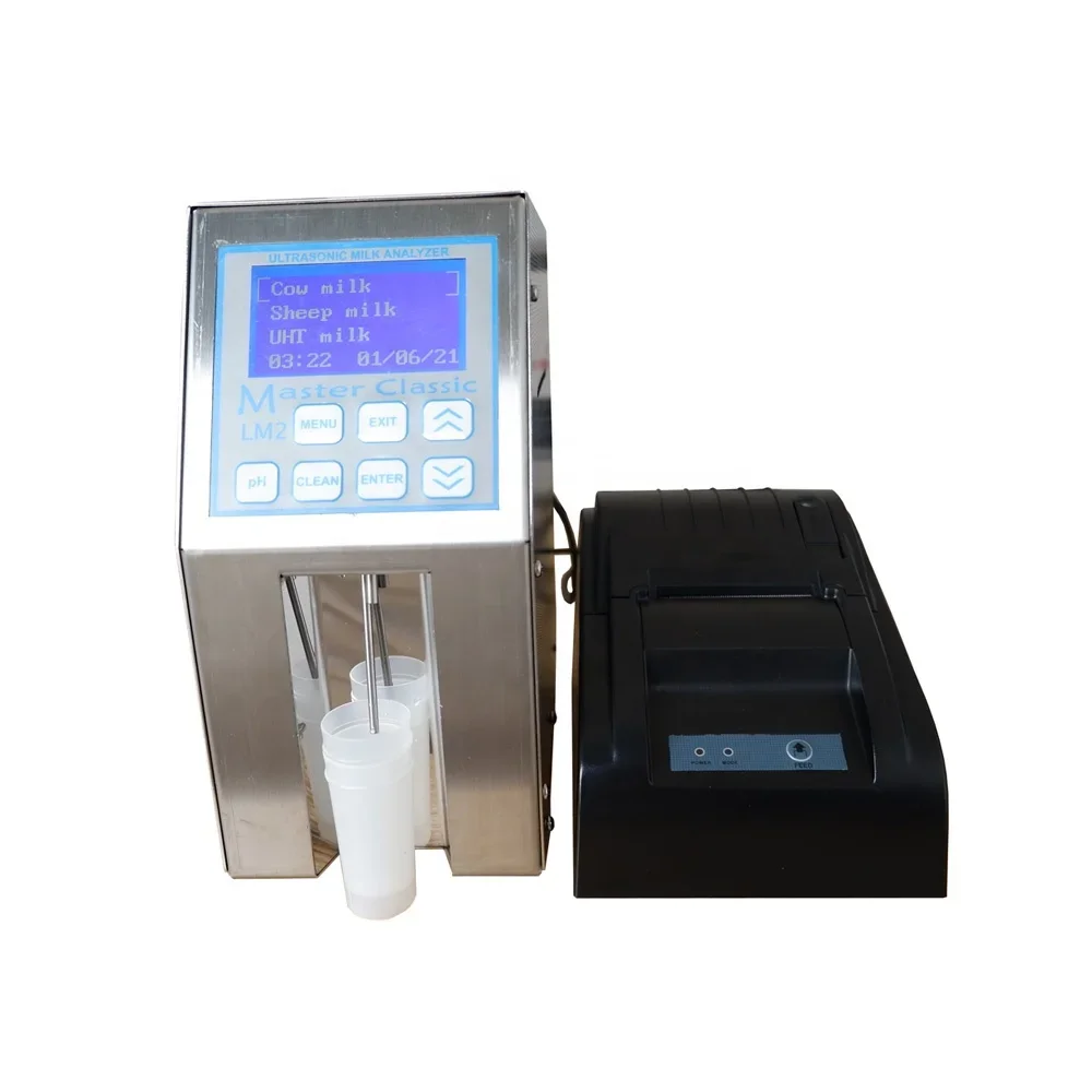 

Ultrasonic Milk Analyzer Milk Fat Protein Analyzer for Milk Collection