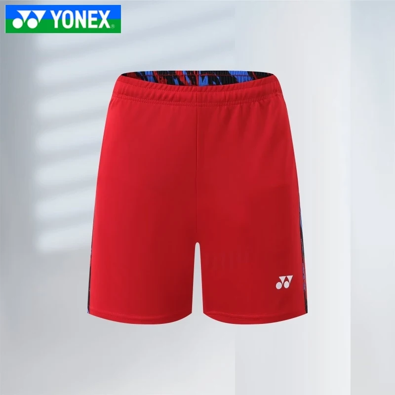 Yonex Men's Badminton Shorts Quick Dry Sleeveless Short Sleeve Game Training Wear Breathable Sweat Absorption T-shirt