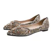 Pointed Toe Women Flat Rhinestones Loafers Autumn Rivets Classic Ladie Flats Shoes Women's Ballet Flats Soft Boat Shoes 2023 6
