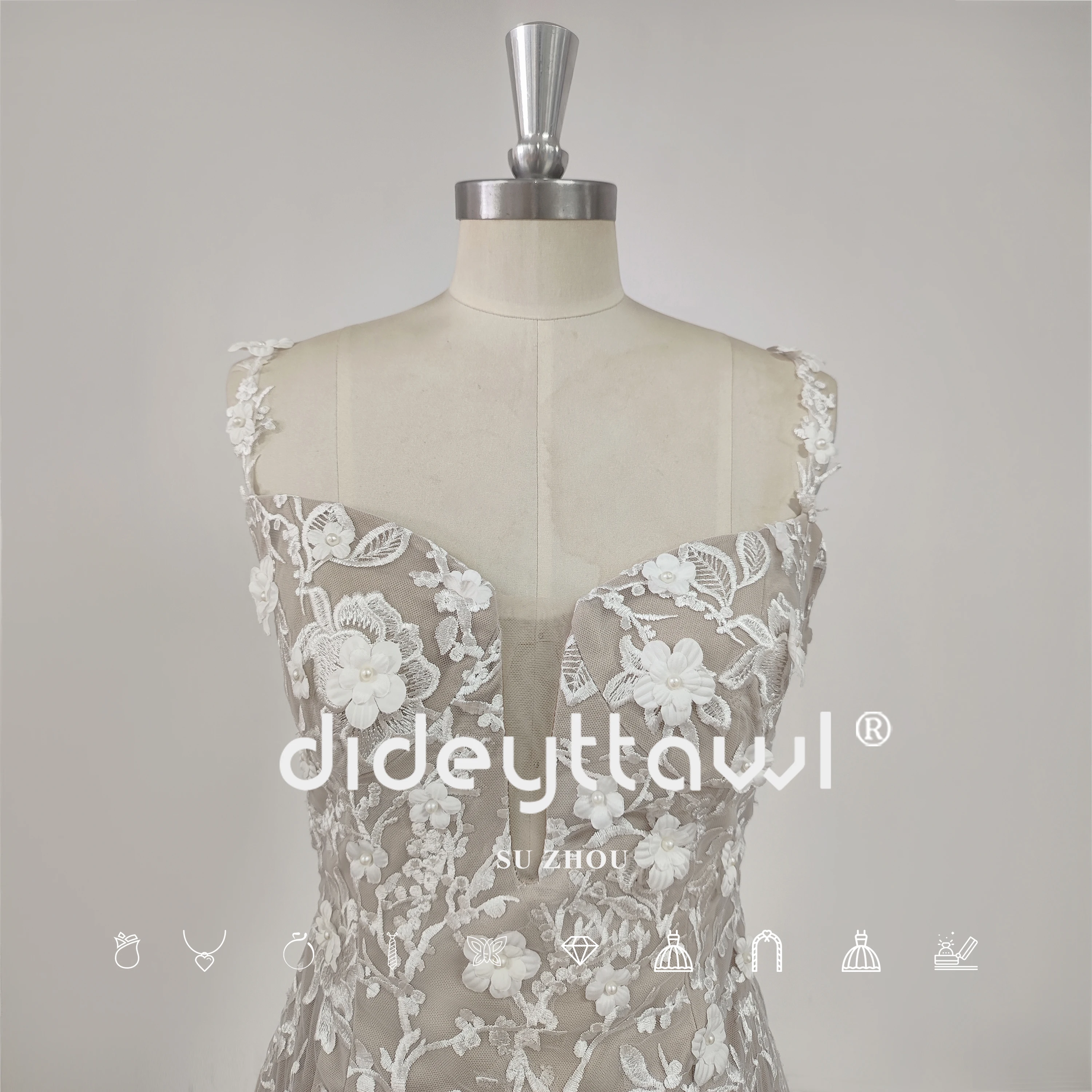 Рисунок 4 - Женское свадебное платье с открытой спиной DIDEYTTAWL