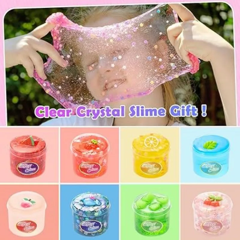 Soft Non-Sticky Butter Slime Ice Cream Decorations 70ml Scented Toys DIY Cloud Slimes For Girls and Boys slime kit fluffy slime