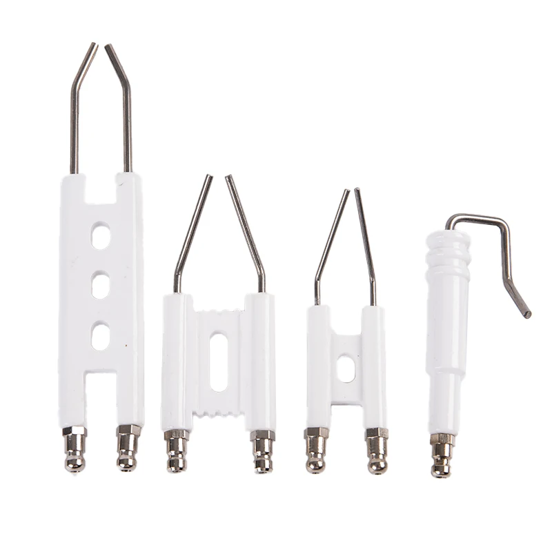 1PC H Type Ignition Electrodes For Oil Burner BT10 Ceramic Electrode Ceramic Ignition Double Pin